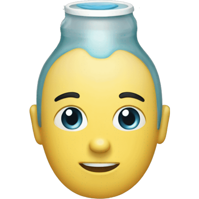 botella de agua emoji