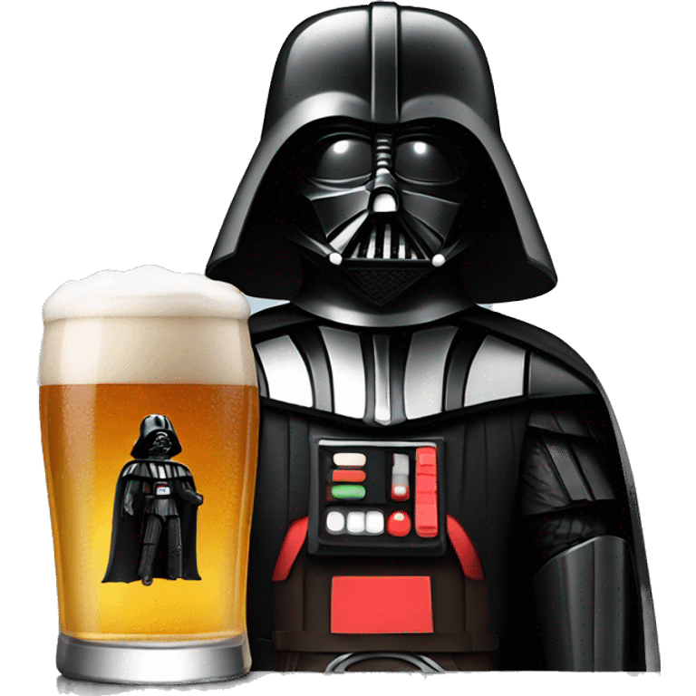 darth vader beer emoji