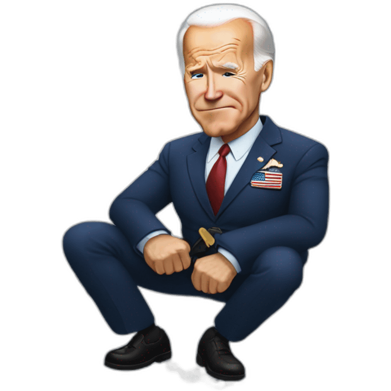 biden in handcuffs emoji