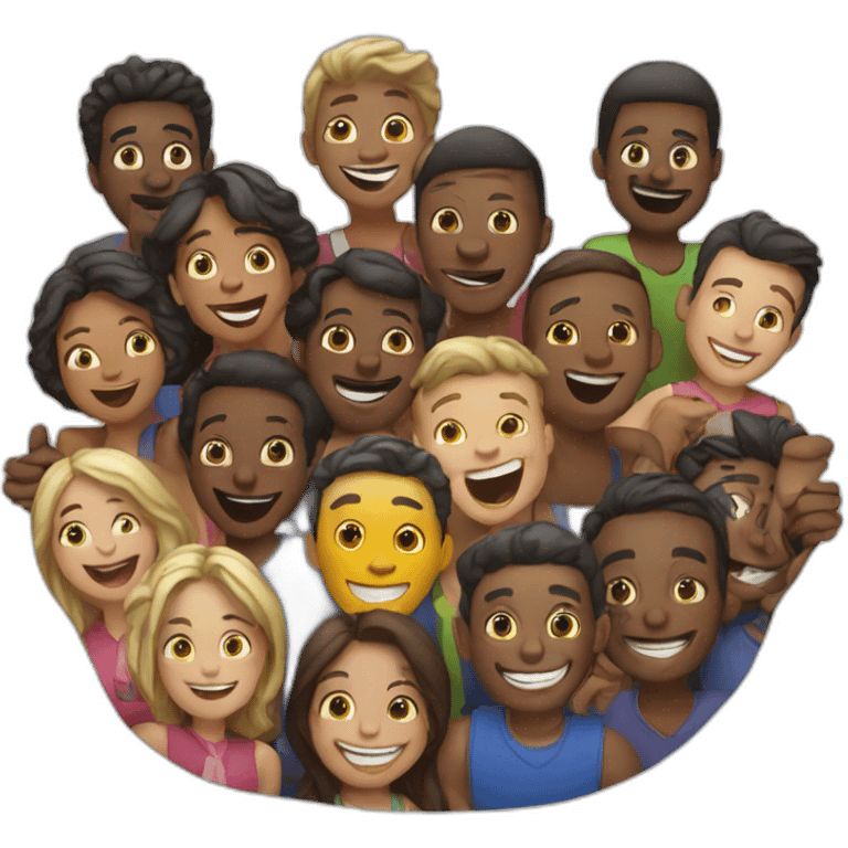 the joyful people emoji