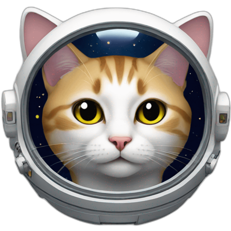 Cat in space emoji