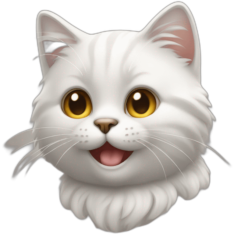 Un chat qui joue emoji