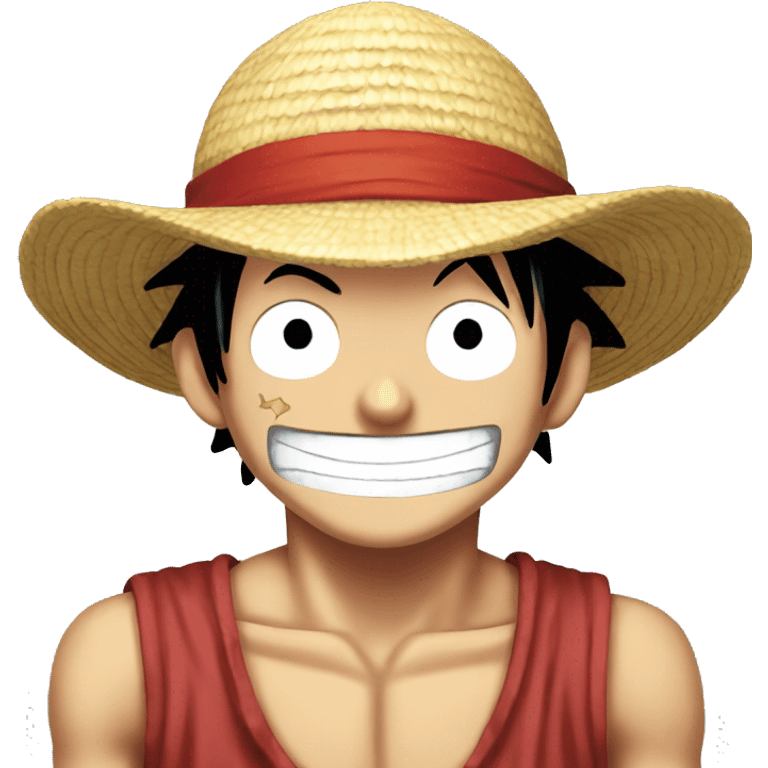 Luffy one piece  emoji