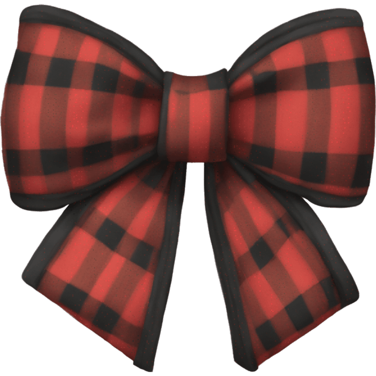 Flannel bow emoji