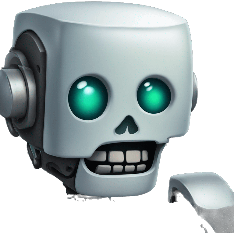 dead robot emoji