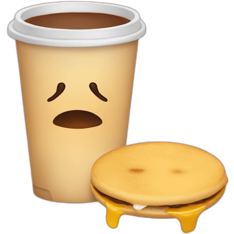 Arepa-with-coffe emoji