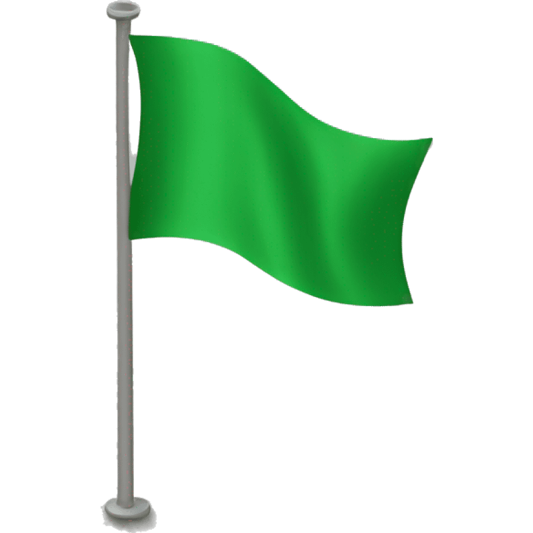 Green flag emoji