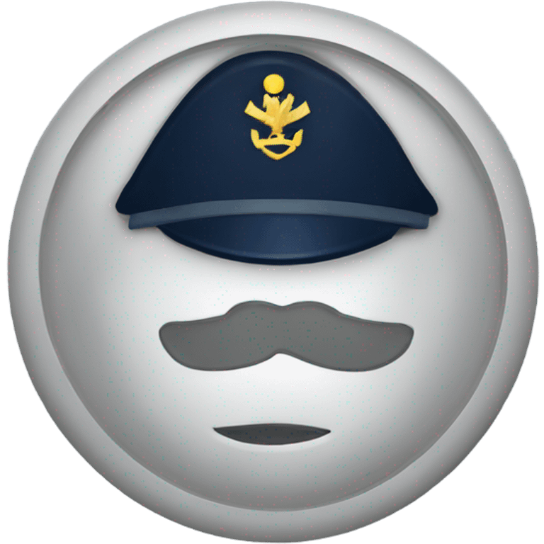 navy circle  emoji