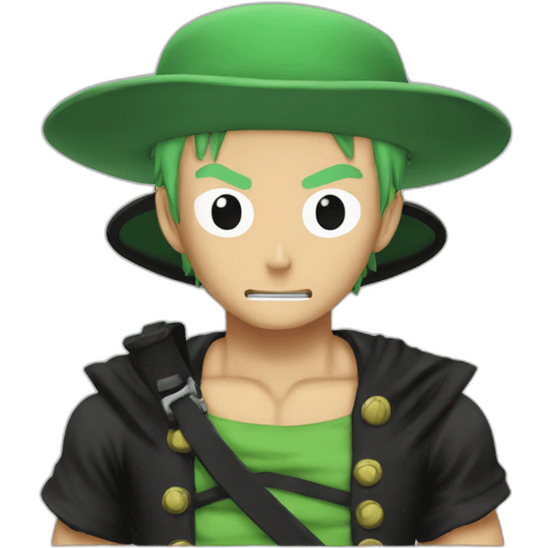 One piece zoro emoji