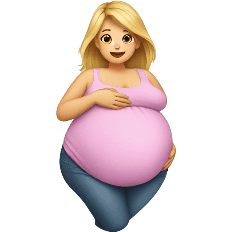 Pregnant belly emoji