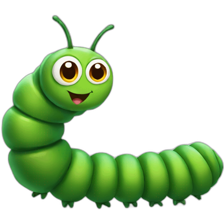 Caterpillar emoji