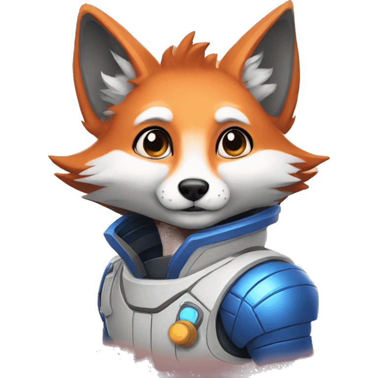 space fox emoji