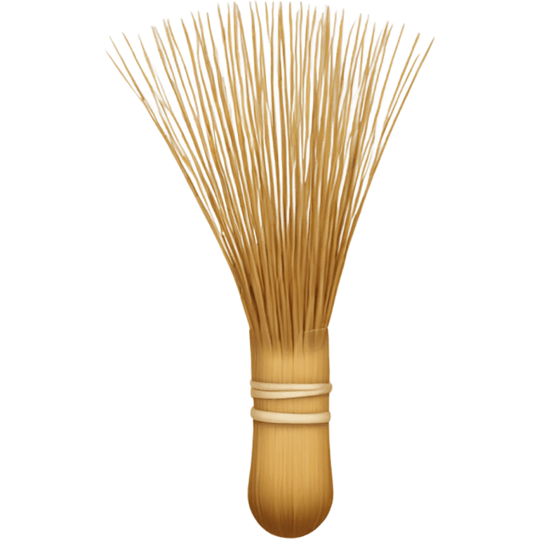 whisker for whisking in bamboo material emoji