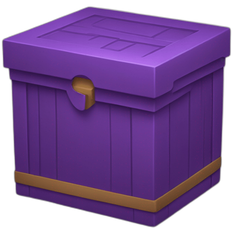 Purple box with n carved into it emoji