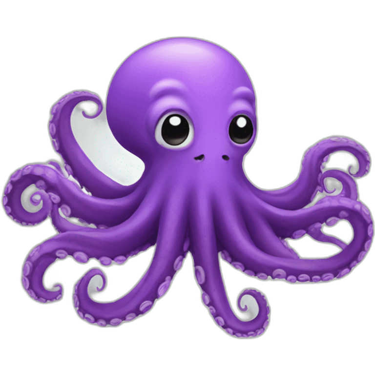 Octopus happy  emoji