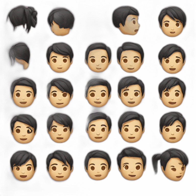 Asian emoji