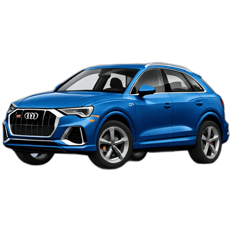 2020 blue audi q3 emoji