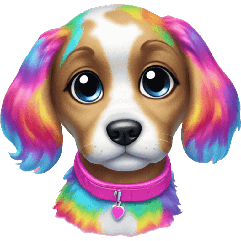 lisa frank puppy emoji