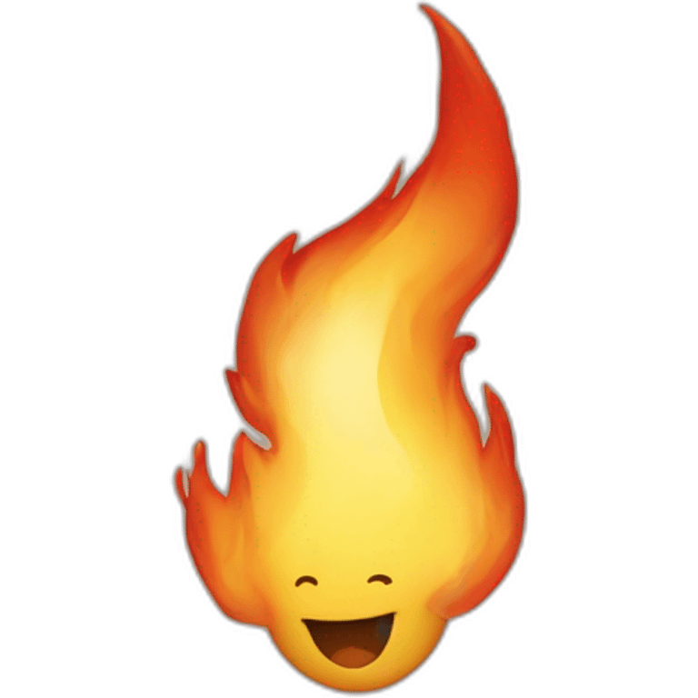 Cœur sur le feu emoji