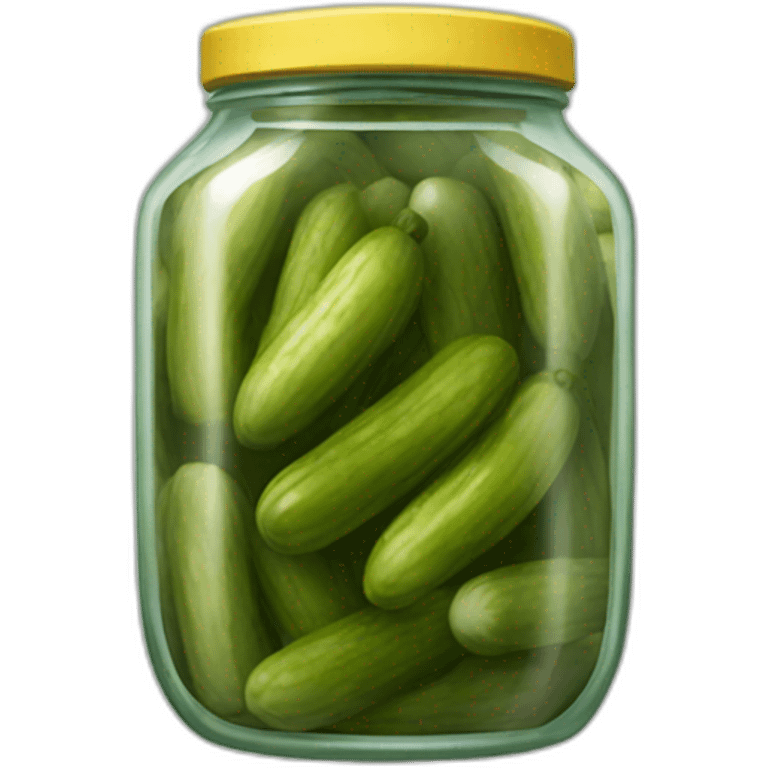 Jar of pickles emoji