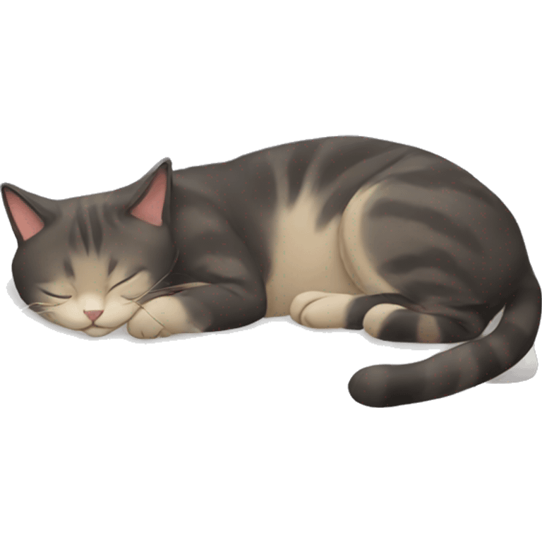 sleeping cat emoji