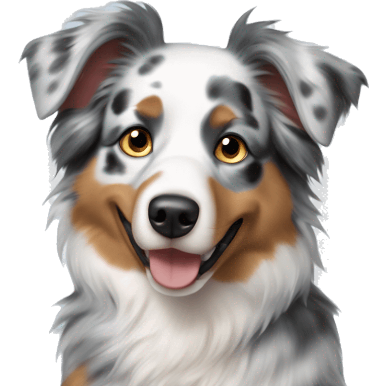 Australian shepherd blue Merle emoji