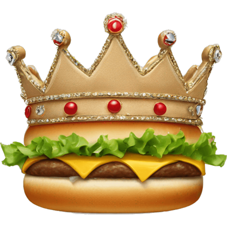 Burgerking Crown emoji