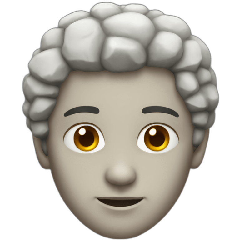 stone emoji