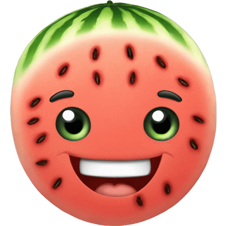 Cute watermelon  emoji