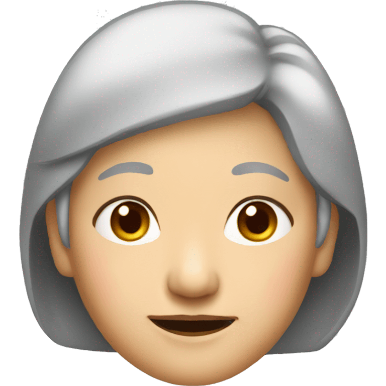 old asian woman emoji