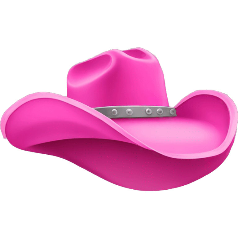 pink cowboy hat emoji