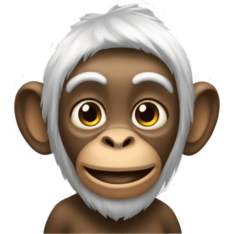 Monkey salut emoji