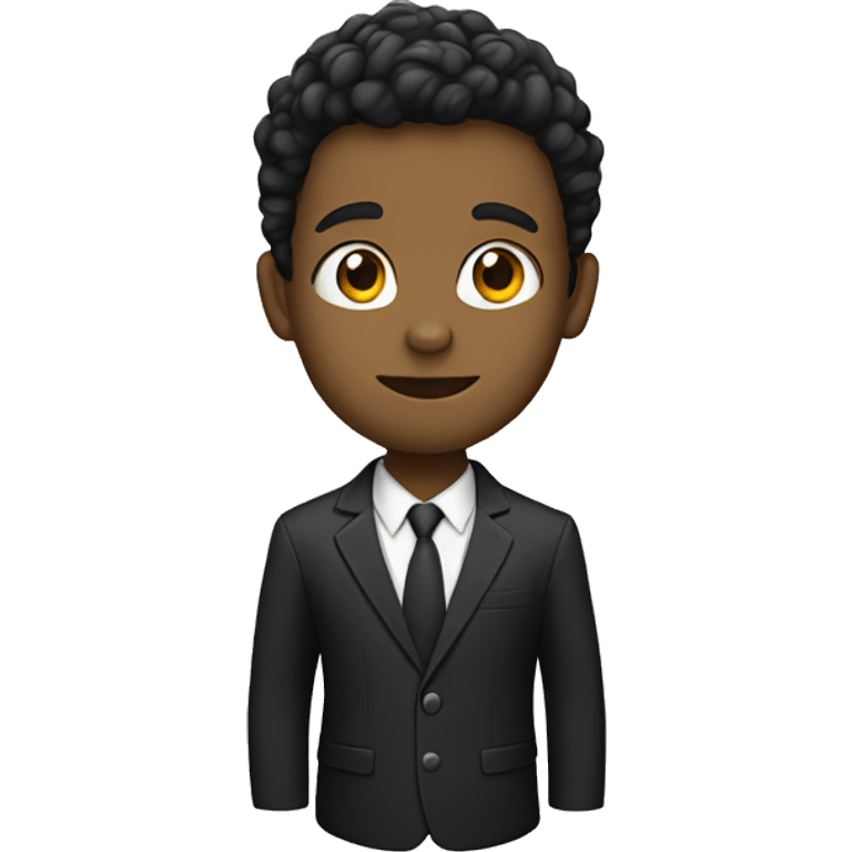 boy in a suit  emoji