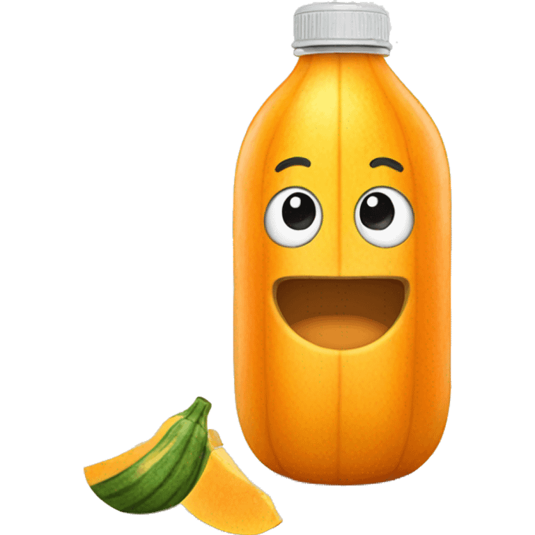 fruit squash bottle emoji