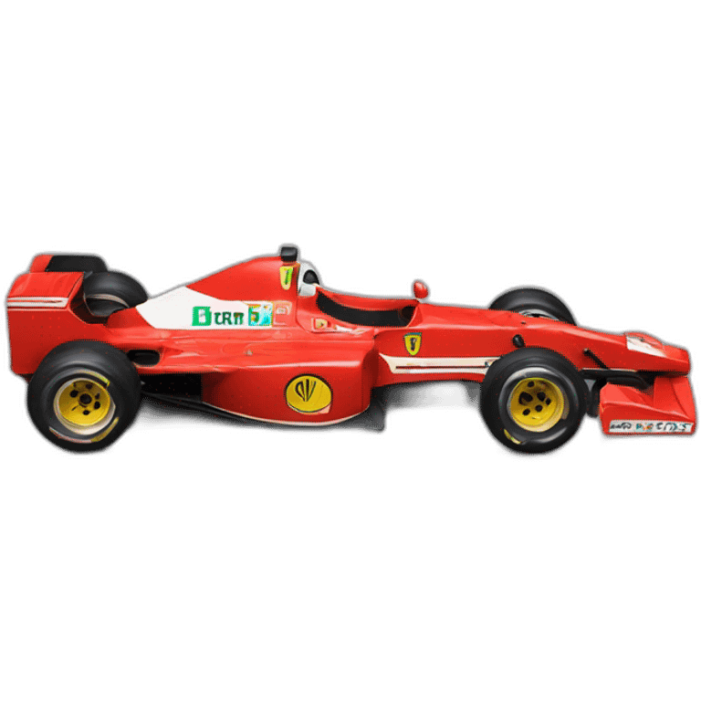 1991 ferrari F1 car emoji