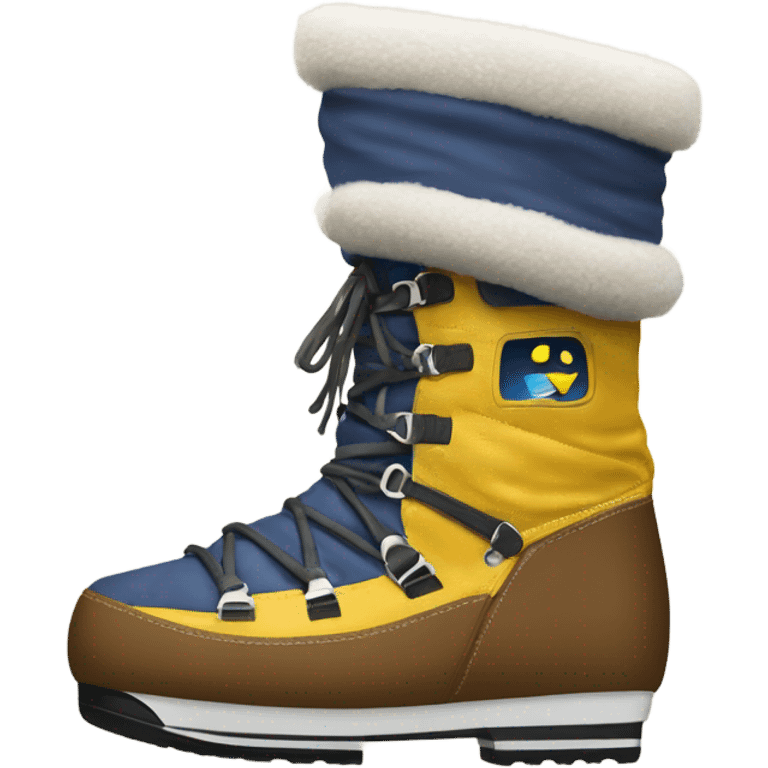 Moon boot apres ski emoji