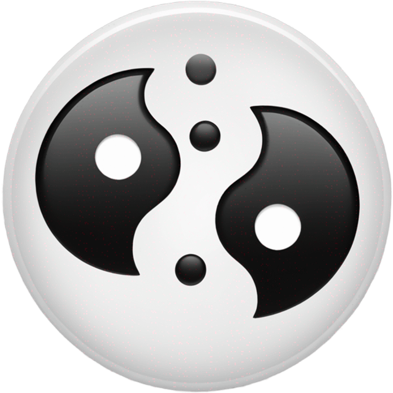 yin yang emoji