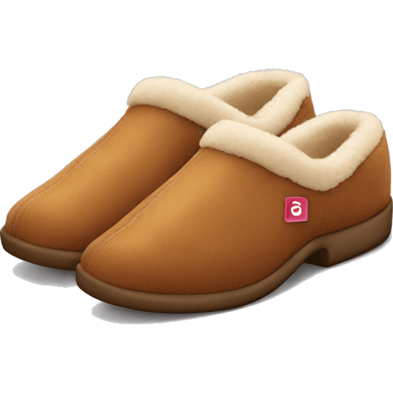 Ariat square toe slippers fuzzy inside emoji