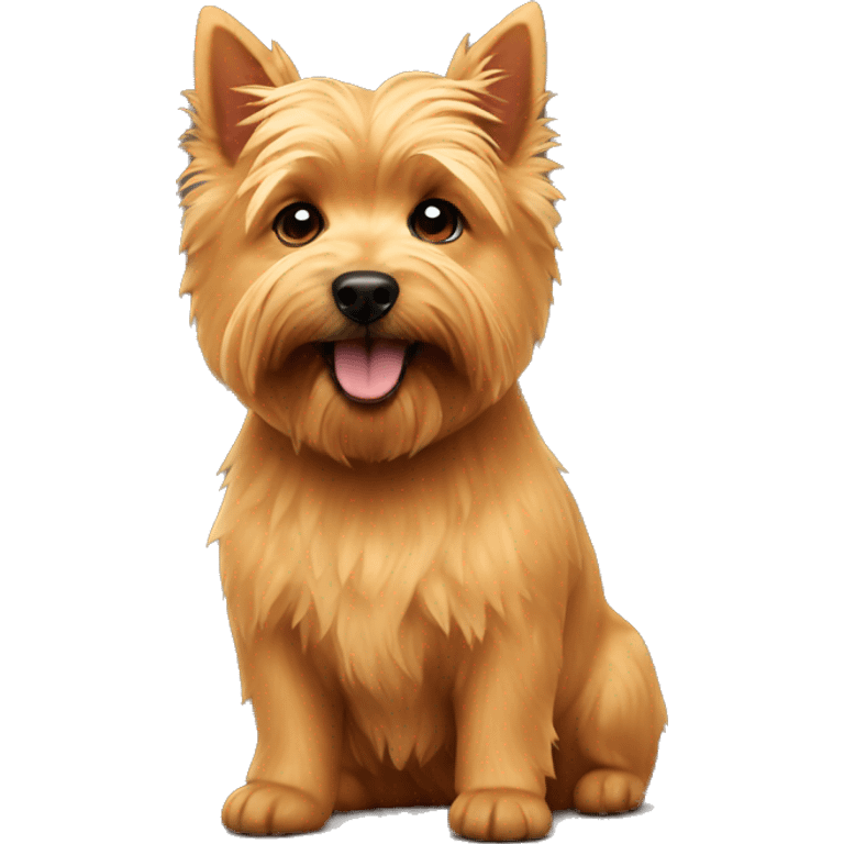 tan norwich terrier emoji