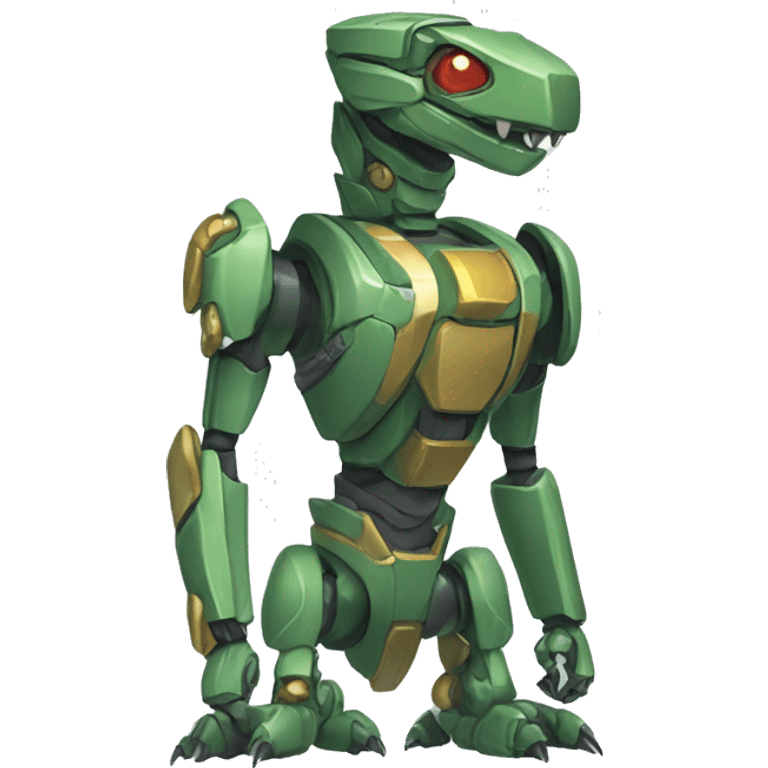 Reptile-Medabot-Mecha full body emoji