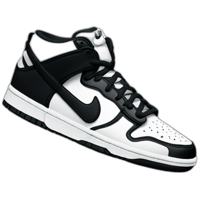 Nike panda dunks emoji