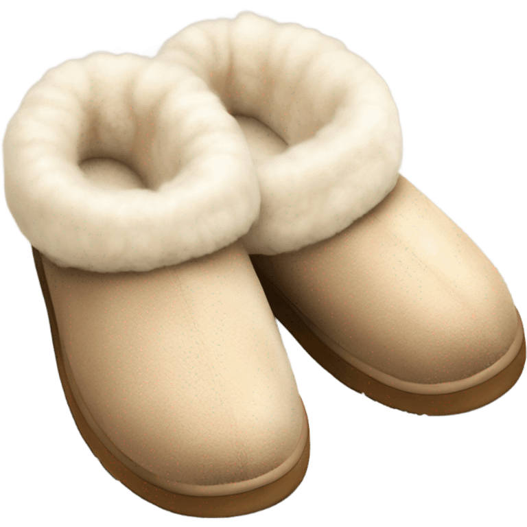 UGG slippers  emoji