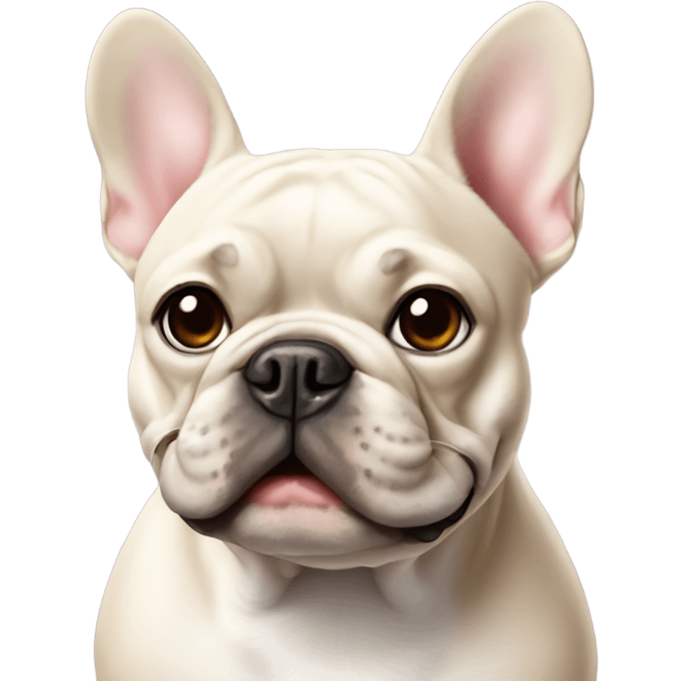 French bulldog  emoji