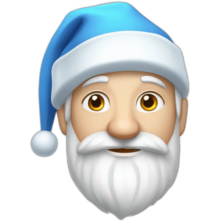 cool russian Father Frost emoji