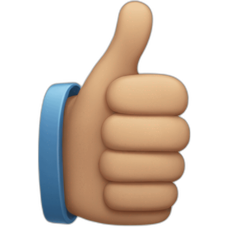 super thumbs up emoji