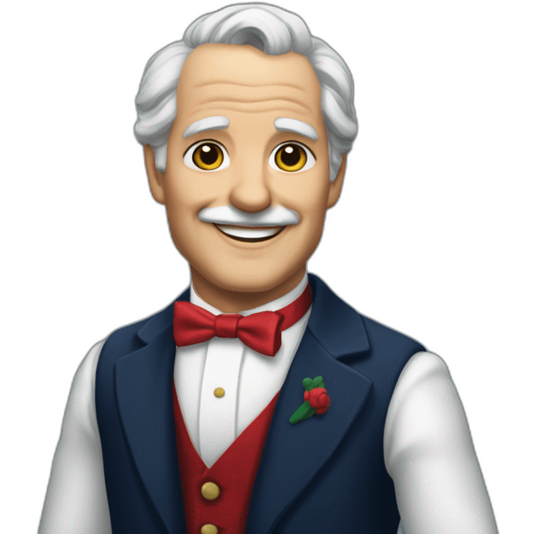 jenkins-a-gray-haired-balding-elder-butler-wearning-navy-blue-dinner-jacket-with-red-bow-tie-smiling-without-glasses emoji