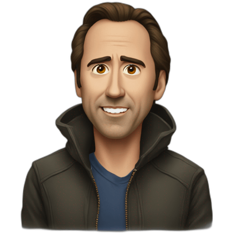 Nicolas cage emoji