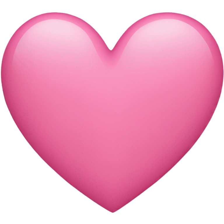 Pink heart  emoji