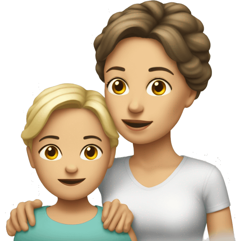 Mutter und Tochter  emoji