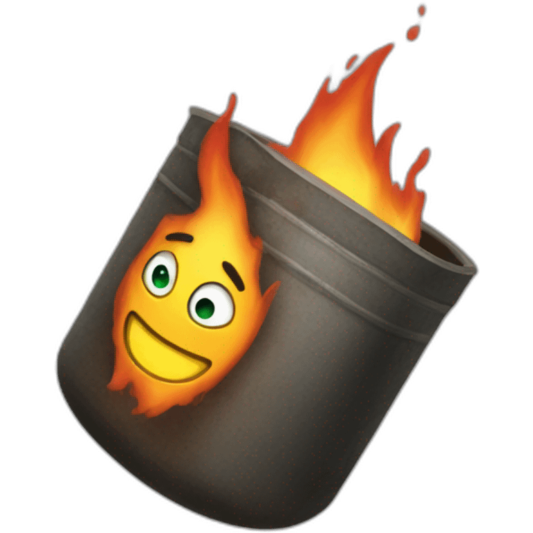 Burnable refuse emoji